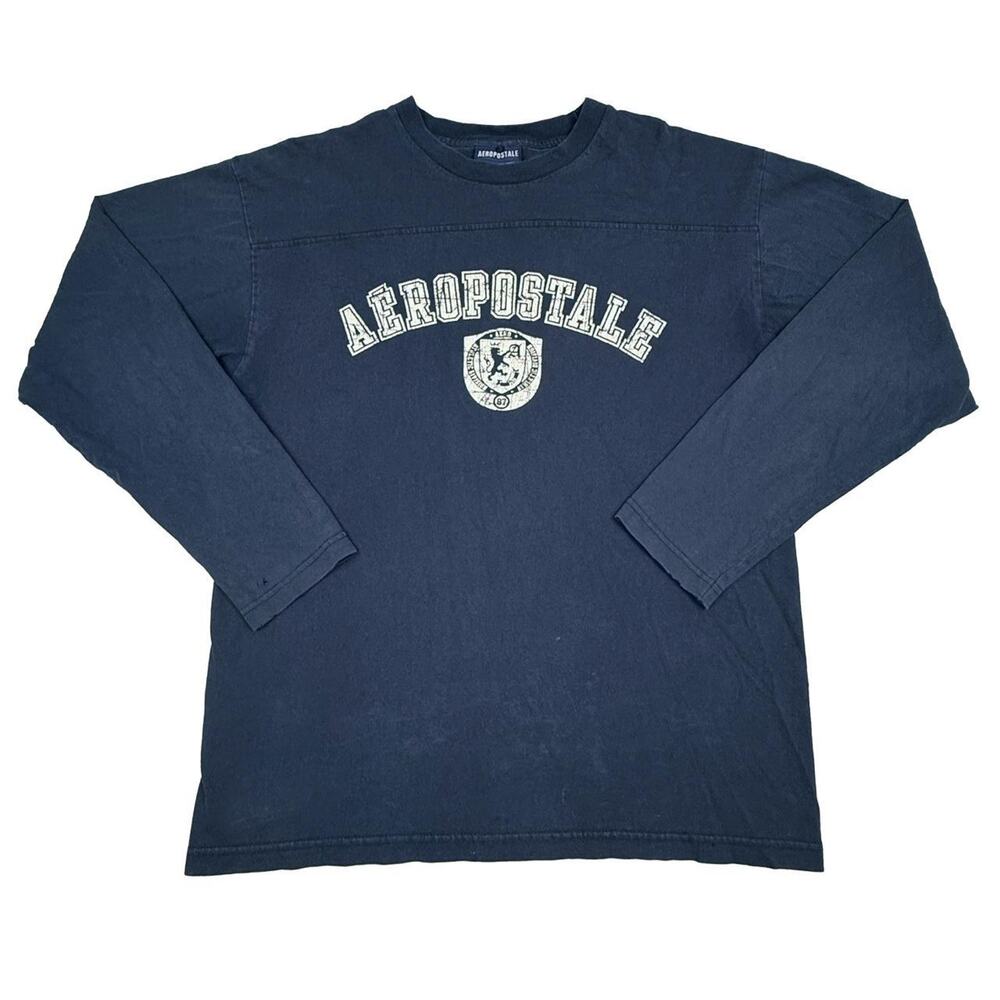 Vintage Aeropostale long sleeve t shirt USA Made Large Mens Y2K early 2000s